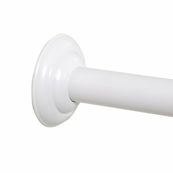 Zenith Products SHOWR CURTN ROD WHT 72 in. L 648WW